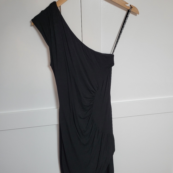 Foxy Jeans Couture One-Shoulder Party Dress (S) - Picture 3 of 6